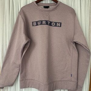 Burton Men's Dusty Mauve Crewneck Sweatshirt